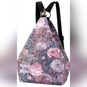 Black Butterfly Backpack Pink Blue NEW Lightweight